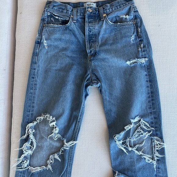 AGOLDE 90's Mid Rise Loose Fit Jeans - Picture 4 of 6